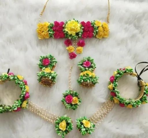 Mehendi Flower Jewellery